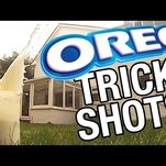 Internet-based time wasting comes to a head with this video of Oreo trick shots