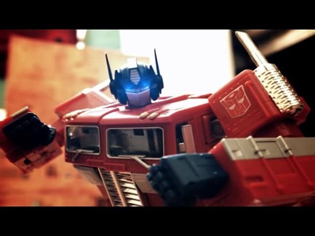 Step aside kid, and watch an awesome stop-motion Transformers fan movie