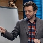 Comedy Bang! Bang!: “Michael Sheen Wears A Plaid Button Down And Grey Blazer”