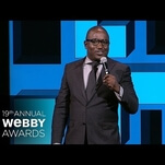 Hannibal Buress talked about farting Uber drivers at this year’s Webbys