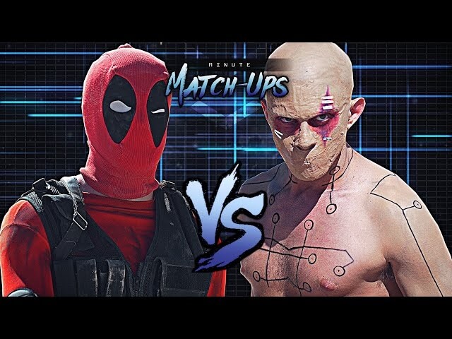 Comic book Deadpool takes on movie Deadpool in a new video