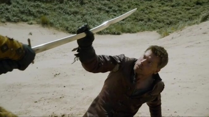 How many stabbings does it take for Game Of Thrones to make its point?