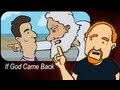 An animated Louis CK hollers at dumb white people