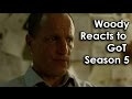 Woody Harrelson “reacts” to Game Of Thrones’ fifth season