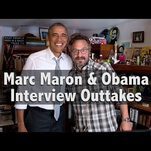 Listen to Marc Maron ask Obama way too many questions about the Comedy Store