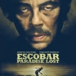 Benicio Del Toro plays Pablo Escobar in the dull, then exciting Paradise Lost