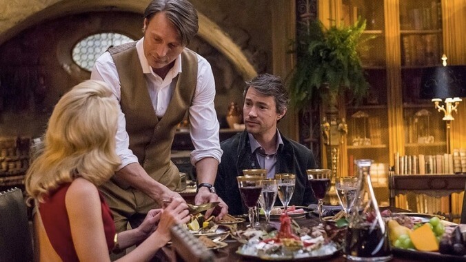 Is Bedelia observing or participating in Hannibal’s dreamy European vacation?