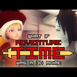 What if Adventure Time was a 3-D anime?