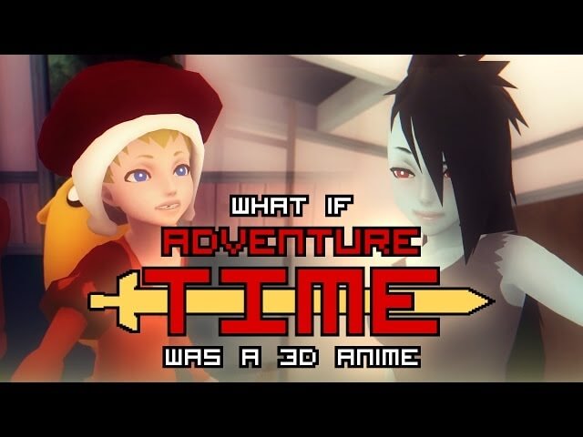 What if Adventure Time was a 3-D anime?