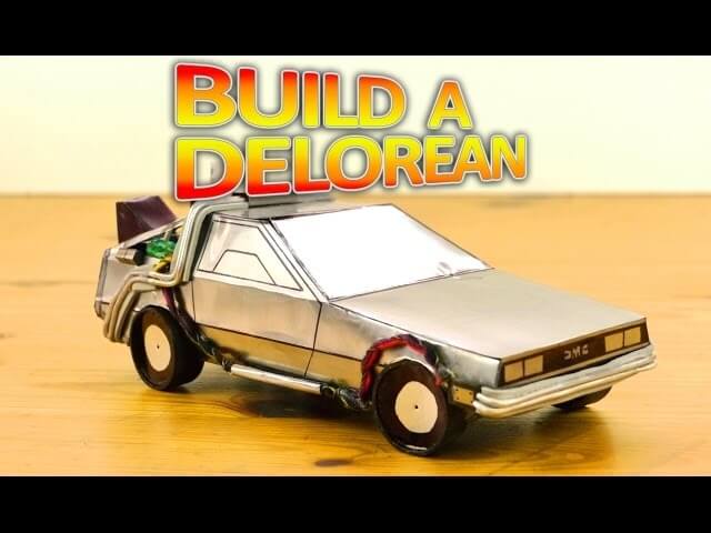 Get nerdy on a budget with this Pepsi can Delorean