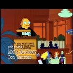 Season three credits of The Simpsons and The Wire = The Wiresons