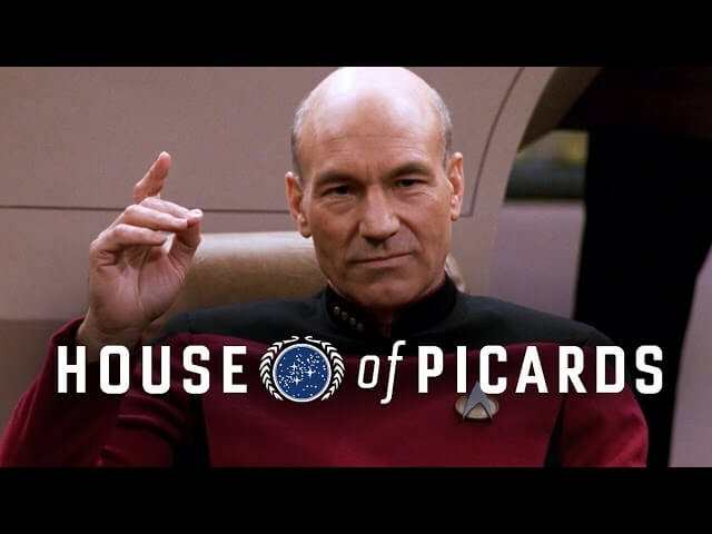 “House Of Picards” gives Star Trek’s captain the Frank Underwood treatment