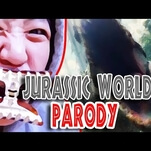 A Korean girl made a delightful shot-for-shot remake of the Jurassic World trailer