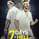 Advantage: Andy Samberg, in the ridiculous 7 Days In Hell