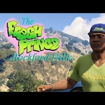 Grand Theft Auto’s Franklin Clinton as the gun-toting Fresh Prince of Rockford Hills