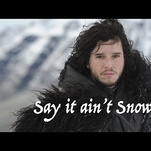 “Say It Ain’t Snow” blends Weezer sounds with recent Game Of Thrones angst