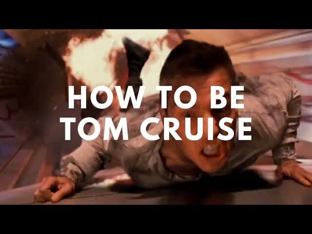 Learn to be Tom Cruise with one simple YouTube course