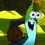 Cheer up a gloomy snail by watching this exclusive Turbo FAST clip