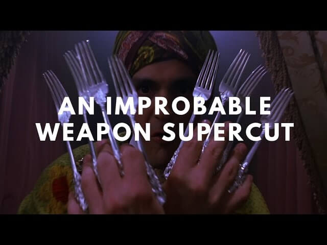 Supercut of improbable weapons finds violent necessity is the mother of violent invention