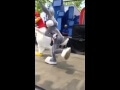 A guy in a Bugs Bunny suit doing the “Whip/Nae Nae,” just because