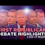 The first Republican debate gets the Bad Lip Reading treatment