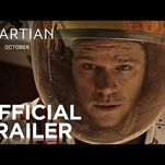 Matt Damon’s more determined than ever in new The Martian trailer