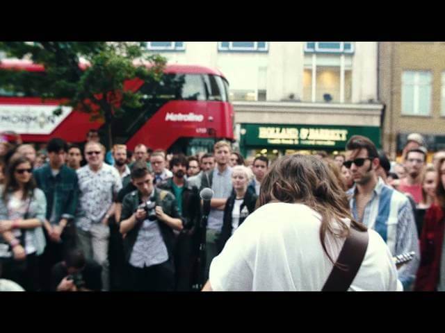 Courtney Barnett releases video of surprise London subway set