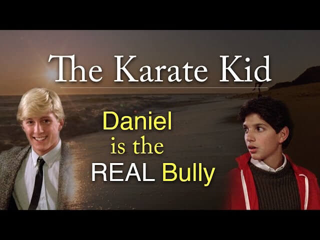 Video posits Daniel-san was the real bully of The Karate Kid