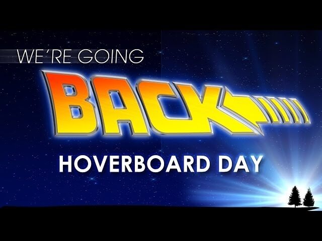 Celebrate the 30th anniversary of Back To The Future by riding a hoverboard