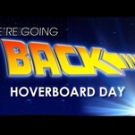 Celebrate the 30th anniversary of Back To The Future by riding a hoverboard