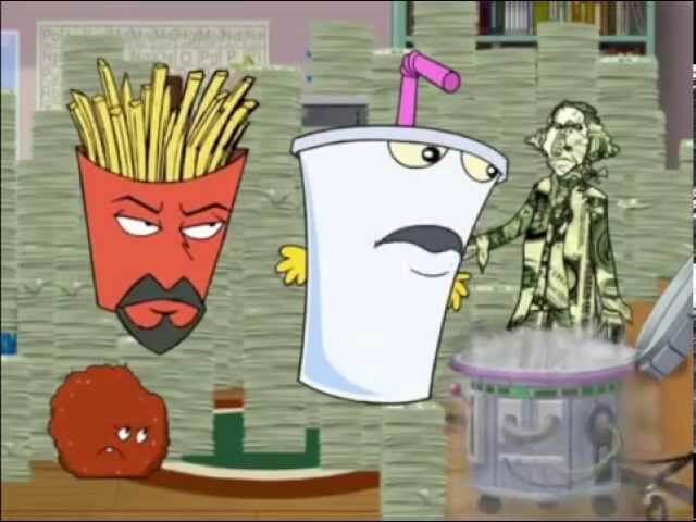 Aqua Teen’s Master Shake sounds suspiciously like radio’s Mark Levin