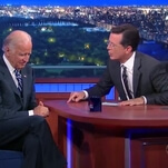 UPDATED: The real Joe Biden found the real Stephen Colbert on last night’s Late Show