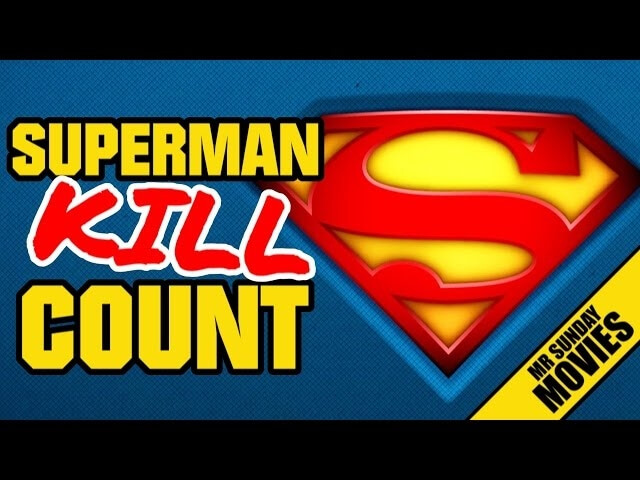 Someone has compiled all of Superman’s live-action movie kills