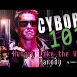 The Terminator-based “Hungry Like The Wolf” parody you seek has arrived