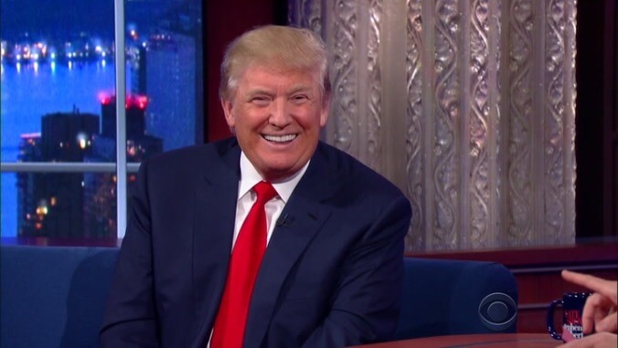 Stephen Colbert and Donald Trump had a surprisingly civil conversation on The Late Show