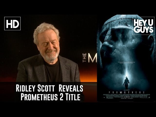 Ridley Scott says Prometheus 2 will actually be Alien: Paradise Lost