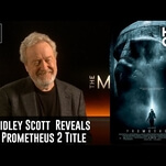 Ridley Scott says Prometheus 2 will actually be Alien: Paradise Lost