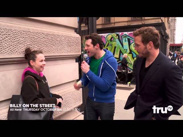 Celebrities pound the pavement in a sneak peek at Billy On The Street