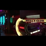 Movie characters, time, and genre edited seamlessly together in Hell’s Club