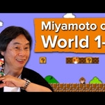 Shigeru Miyamoto explains the making of Super Mario Bros.’ first level