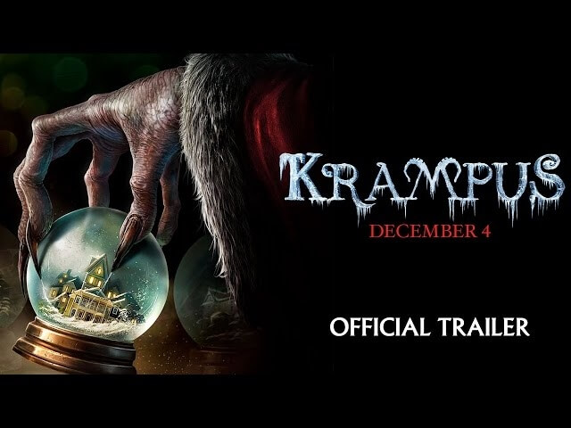 Santa’s scary cousin is out to ruin Christmas in the Krampus trailer