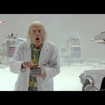 Christopher Lloyd made a short film about Doc Brown
