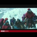 Everest minus sound effects equals weird, empty comedy