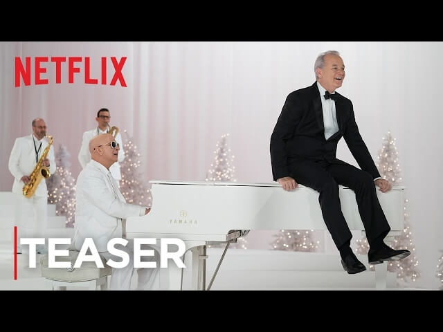 Bill Murray’s famous friends deck the new A Very Murray Christmas trailer