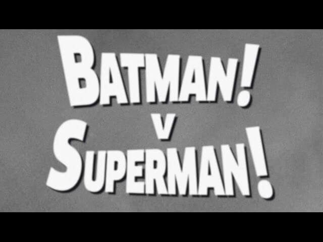 Get the Batman V Superman movie you deserve with this ’40s-era trailer