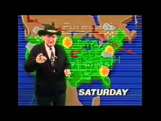 Al “Grandpa Munster” Lewis brings unbridled joy to a weather forecast