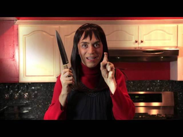 The Shining’s ”Shelley Duvall” shills for surface cleaner in this parody ad