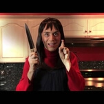 The Shining’s ”Shelley Duvall” shills for surface cleaner in this parody ad