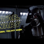 Remixed trailer combines new school and original recipe Star Wars