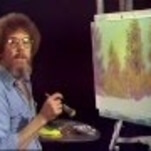 Get a glimpse at the origins of painter Bob Ross and his world of happy little trees